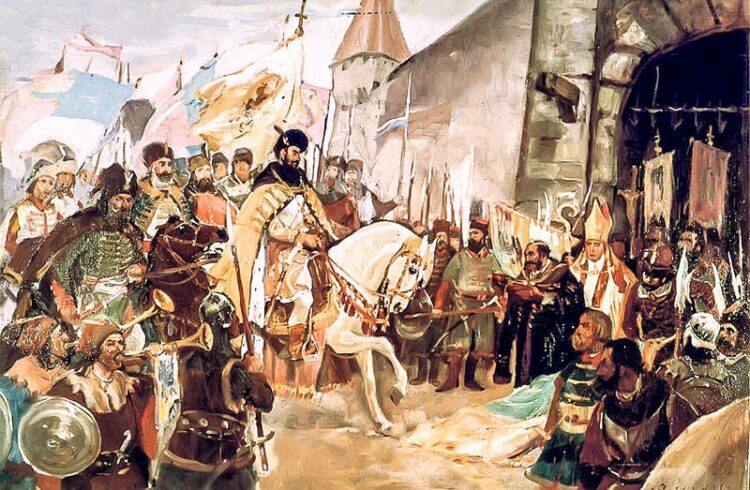 1 noiembrie 1599 – Intrarea triumfală în Alba Iulia a lui Mihai Viteazul