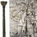 Muștiucul unui corn de luptă roman din timpul împăratului Hadrian, descoperit la Vindolanda