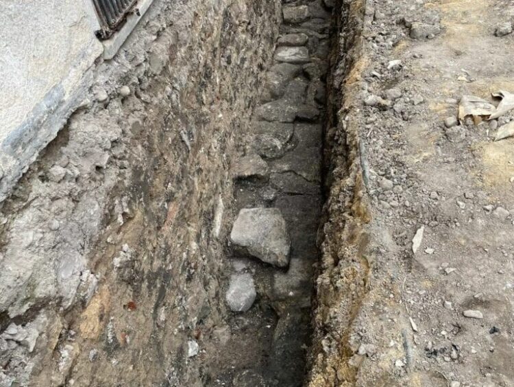Drum roman, vechi de 2.000 de ani, descoperit în centrul orașului Cluj-Napoca