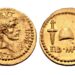 Moneda de aur bătută de Brutus după asasinarea lui Cezar, returnată Guvernului Grec