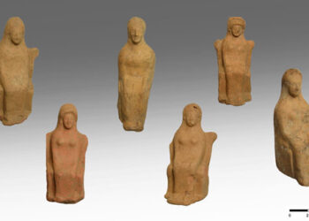 2.000 de figurine de lut, descoperite pe o insulă din Grecia