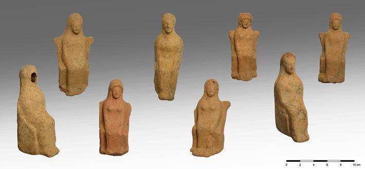 2.000 de figurine de lut, descoperite pe o insulă din Grecia