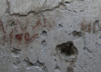 Inscripții electorale, găsite într-o casă din Pompei, Italia