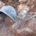 Cască greacă antică, descoperită la Elea-Velia, în Italia
