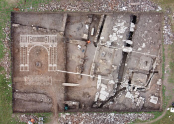 Arc de triumf roman, descoperit de către arheologi, în Serbia
