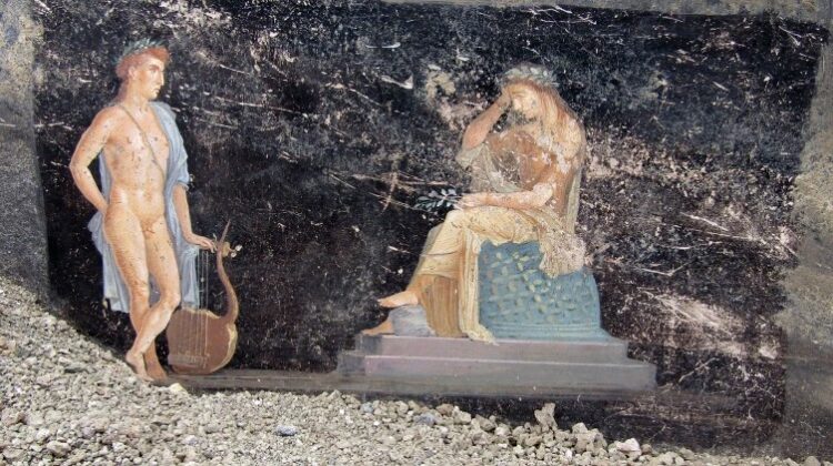 Unele dintre cele mai fine fresce decoperite de arheologi, în Pompei