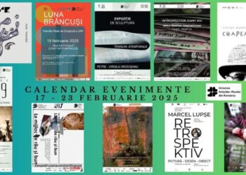 Serie de evenimente dedicate genialului Constantin Brâncuși, organizate de UAP în perioada 17 – 23 februarie