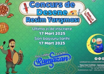 Elevii pasionați de desen, invitați să participe la concursul „LUNA RAMADAN ÎN DOBROGEA”