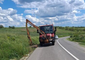Lucrări efectuate pe drumurile județene, în perioada 19 – 24 mai
