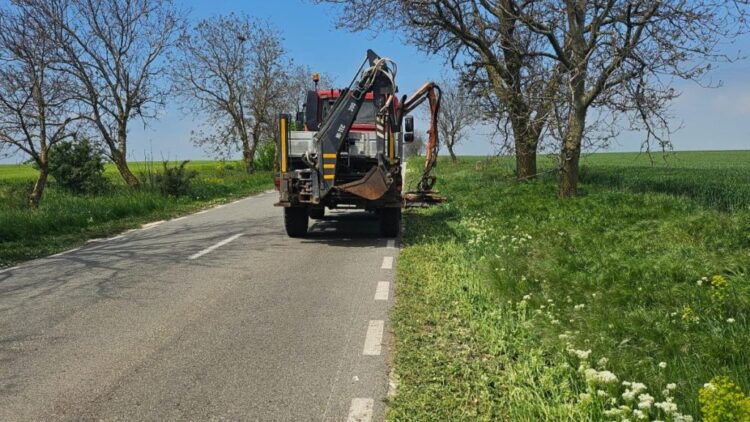 Lucrări efectuate pe drumurile județene, în perioada 5 – 10 mai