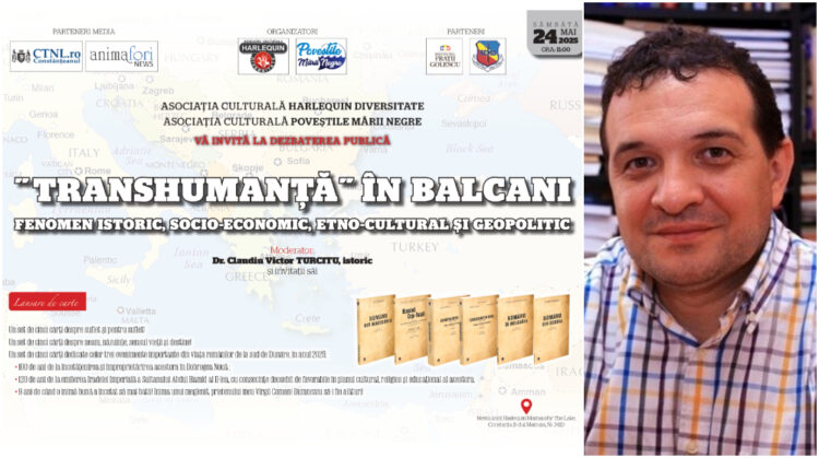 Lansare de carte IN MEMORIAM Virgil Coman și dezbatere publică: ”100 de ani de la încetățenirea și împroprietărirea românilor de la sud de Dunăre în Dobrogea nouă”