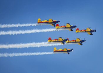Spectacol aviatic de excepție la Aeroportul Mihail Kogălniceanu, pe 2 august