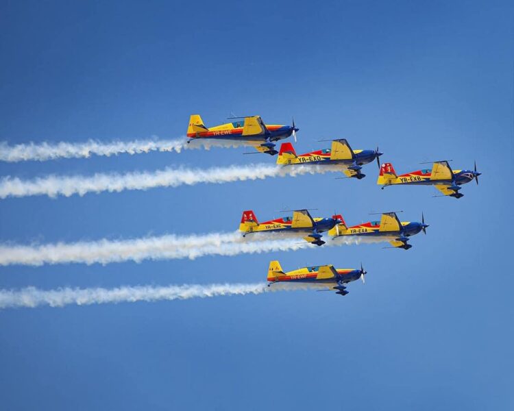 Spectacol aviatic de excepție la Aeroportul Mihail Kogălniceanu, pe 2 august