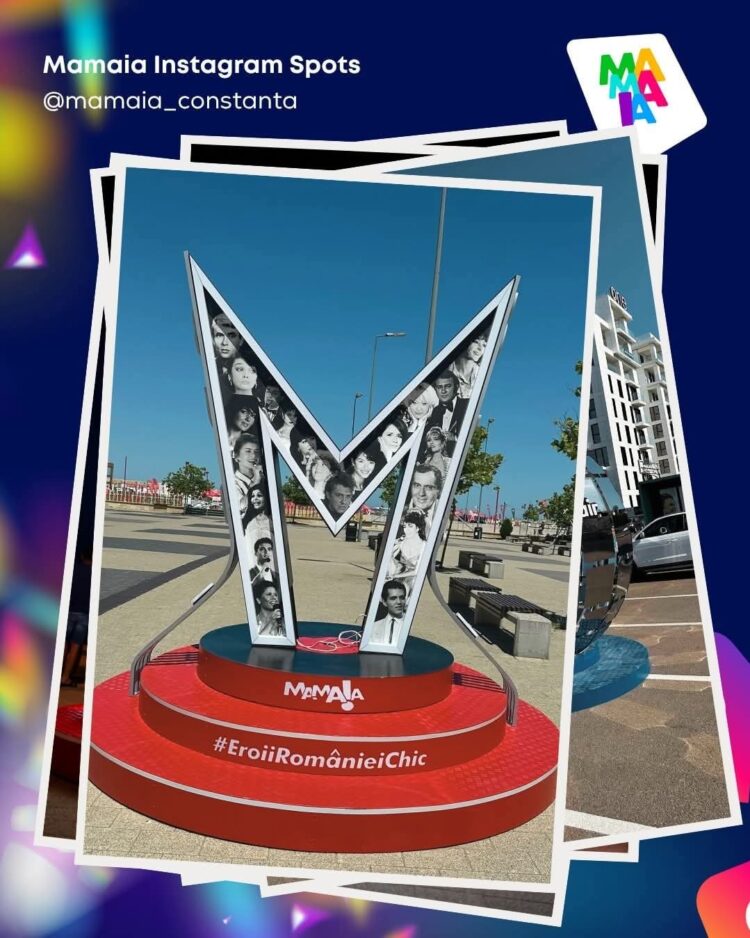 Spații vizuale spectaculoase, pentru turiștii dornici de poze memorabile, în Mamaia