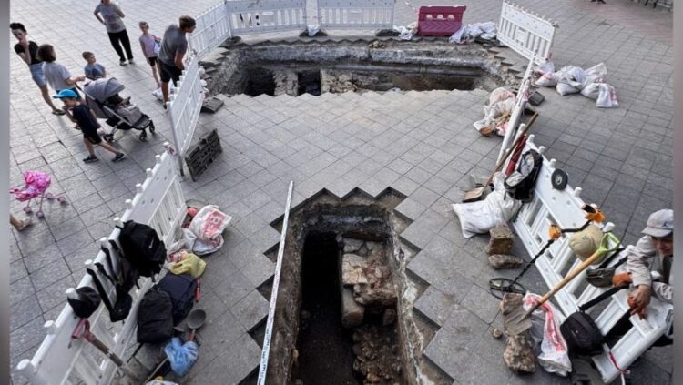 Fortăreață italiană, descoperită de arheologi sub statuia unui duce francez, în Odesa, Ucraina