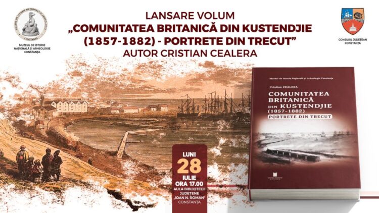 Excepțional volum despre comunitatea britanică din Constanța secolului XIX, lansat de Cristian Cealera