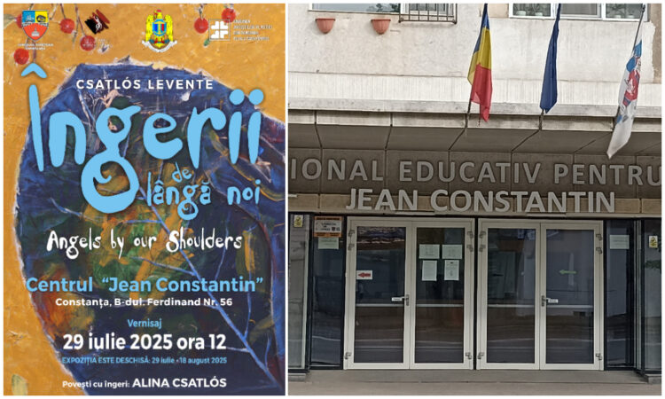 Expoziția „Îngerii de lângă noi”, o pledoarie pentru suflet, la Centrul Jean Constantin