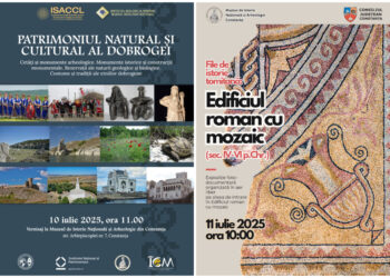Expoziții și lansări de carte, organizate de MINA Constanța, în luna iulie