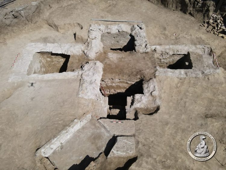 Monument de tip hypogeu, cu o arhitectură unică în Dobrogea, prezentat de MINAC