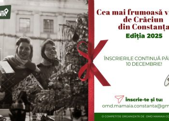 Cele mai frumoase vitrine de Crăciun din Constanța vor fi premiate de OMD Mamaia-Constanța