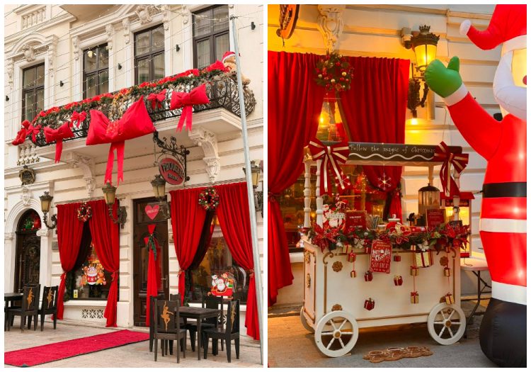 Pirouette Bistro câștigă pentru a doua oară titlul de „Cea mai frumoasă vitrină de Crăciun din Constanța”