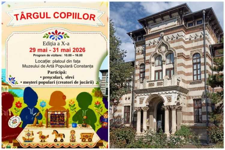 Târg de meșteșuguri tradiționale pentru copii, la Muzeul de Artă Populară