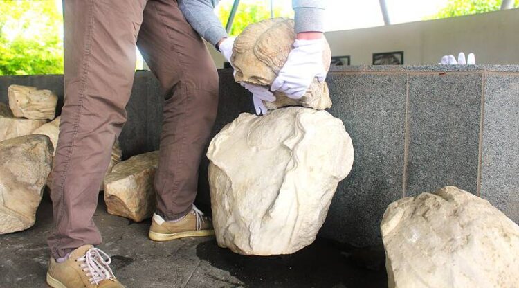 Sculptură a unui celebru mit antic, readusă la viață de arheologii din Deultum