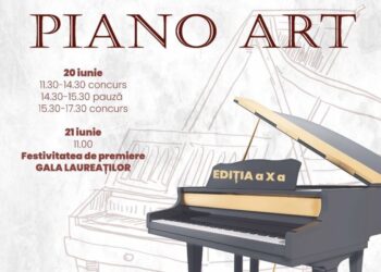 Ultimele zile în care tinerii pianiști se pot înscrie la ediția aniversară a concursului PIANO ART
