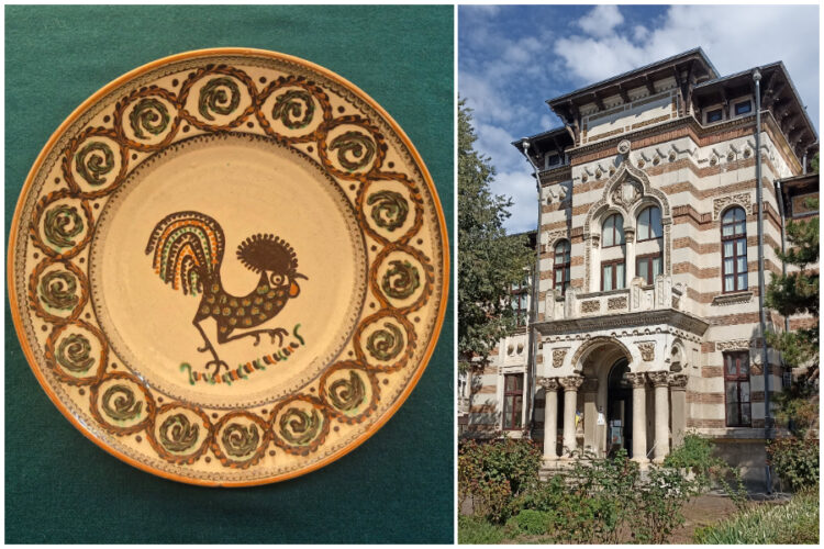 Taier de HOREZU, lucrat prin tehnici arhaice, expus la Muzeul de Artă Populară Constanța
