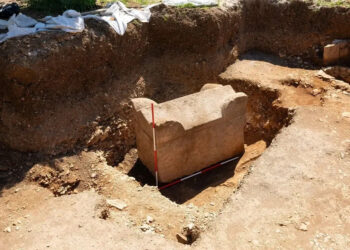 Sarcofag roman intact, cea mai importantă descoperire a ultimilor ani, din Croația