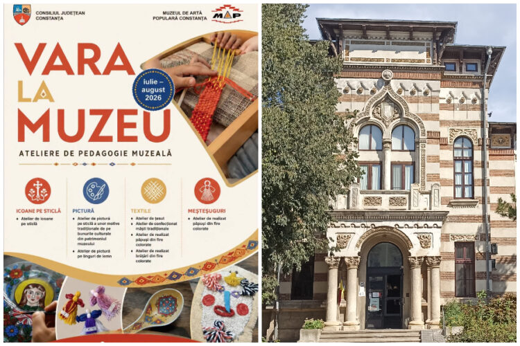 VARA LA MUZEU – Ateliere de meșteșuguri pentru copii și adulți, la Muzeul de Artă Populară Constanța