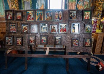 Lucrările realizate în cadrul Taberei de Iconografie, vernisate la Mănăstirea Colilia