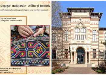 Demonstrații de meșteșuguri tradiționale, la Muzeul de Artă Populară Constanța