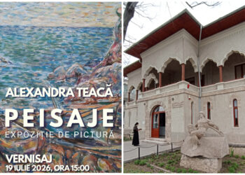 PEISAJE – Falezele de la Marea Neagră, sursă de inspirație pentru expoziția de pictură semnată Alexandra Teacă