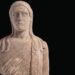 Statuie din marmură, descoperită la Sardes, capitala anticului Regat Lidian