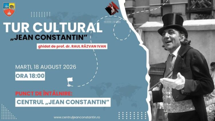 Pe urmele marelui actor JEAN CONSTANTIN, într-un tur ghidat de prof. dr. Răzvan-Raul Ivan