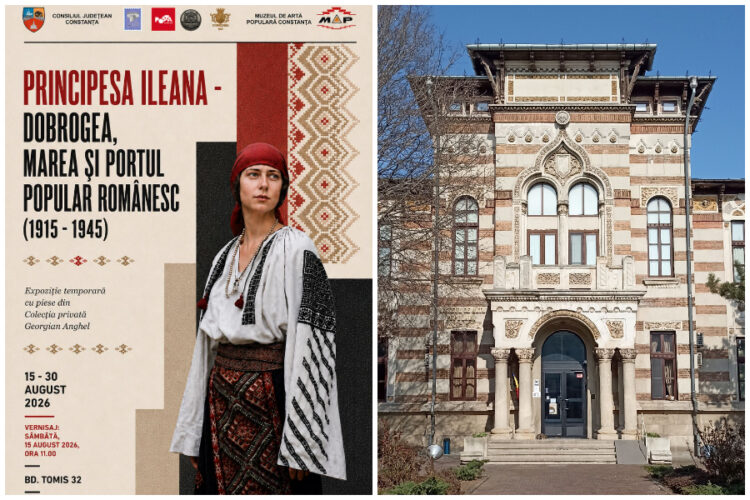 „Principesa Ileana – Dobrogea, Marea și portul popular românesc” – Expoziție de vechi fotografii și documente, la Muzeul de Artă Populară Constanța