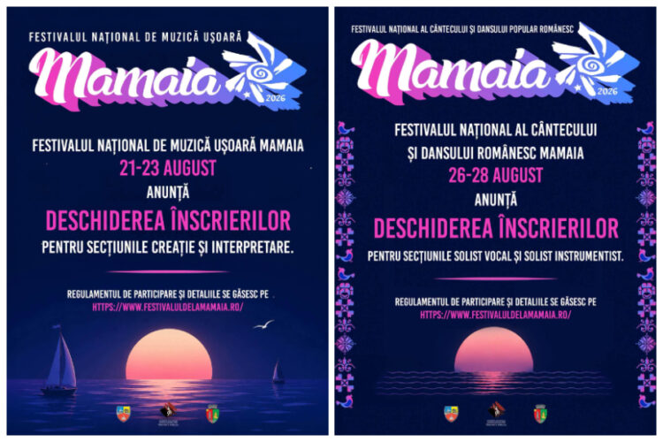 Au început înscrierile pentru Festivalul de muzică ușoară și cel de folclor de la Mamaia