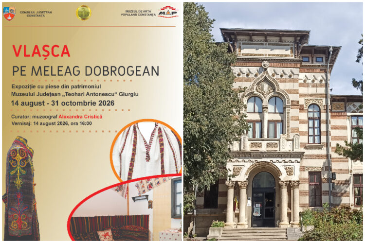 Țesături și obiecte tradiționale din sudul Munteniei, expuse la Muzeul de Artă Populară Constanța