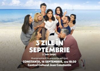 Tudor Giurgiu și actorii filmului 3 ZILE ÎN SEPTEMBRIE vin la Centrul Jean Constantin