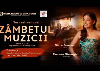 Turneul național „Zâmbetul muzicii” ajunge la Constanța, pe 2 octombrie